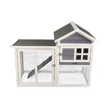 Loopy Cottage Wooden Rabbit Hutch